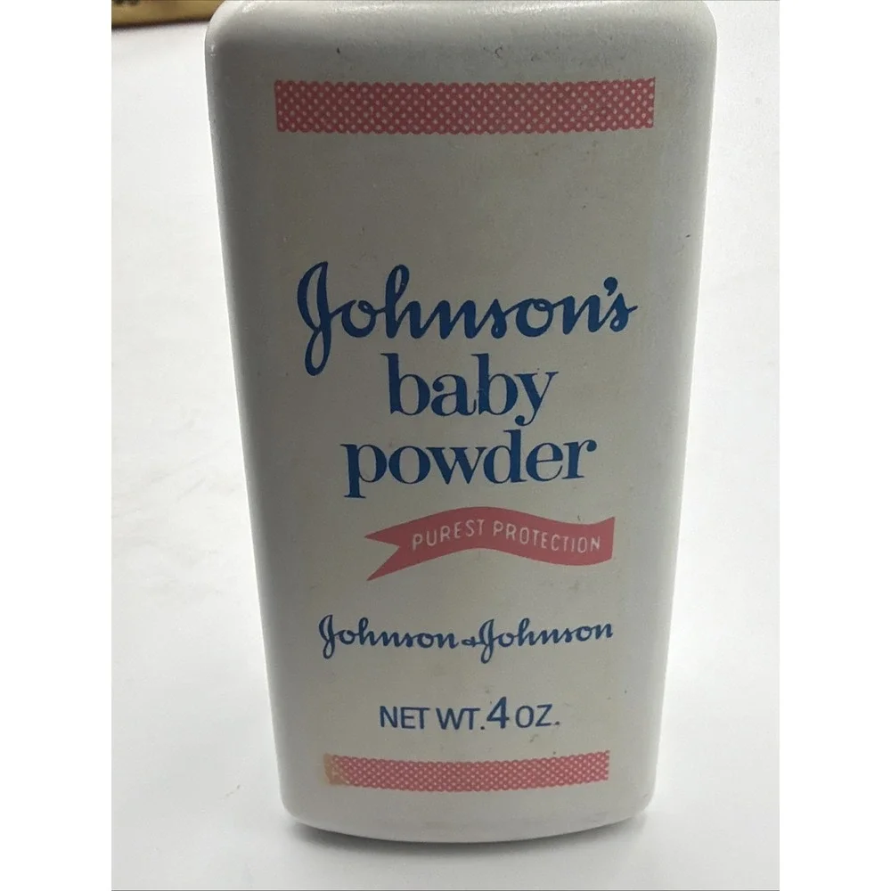 Vintage Limited Johnsons Baby Powder Purest Protection 4 oz RARE BOTTLE
